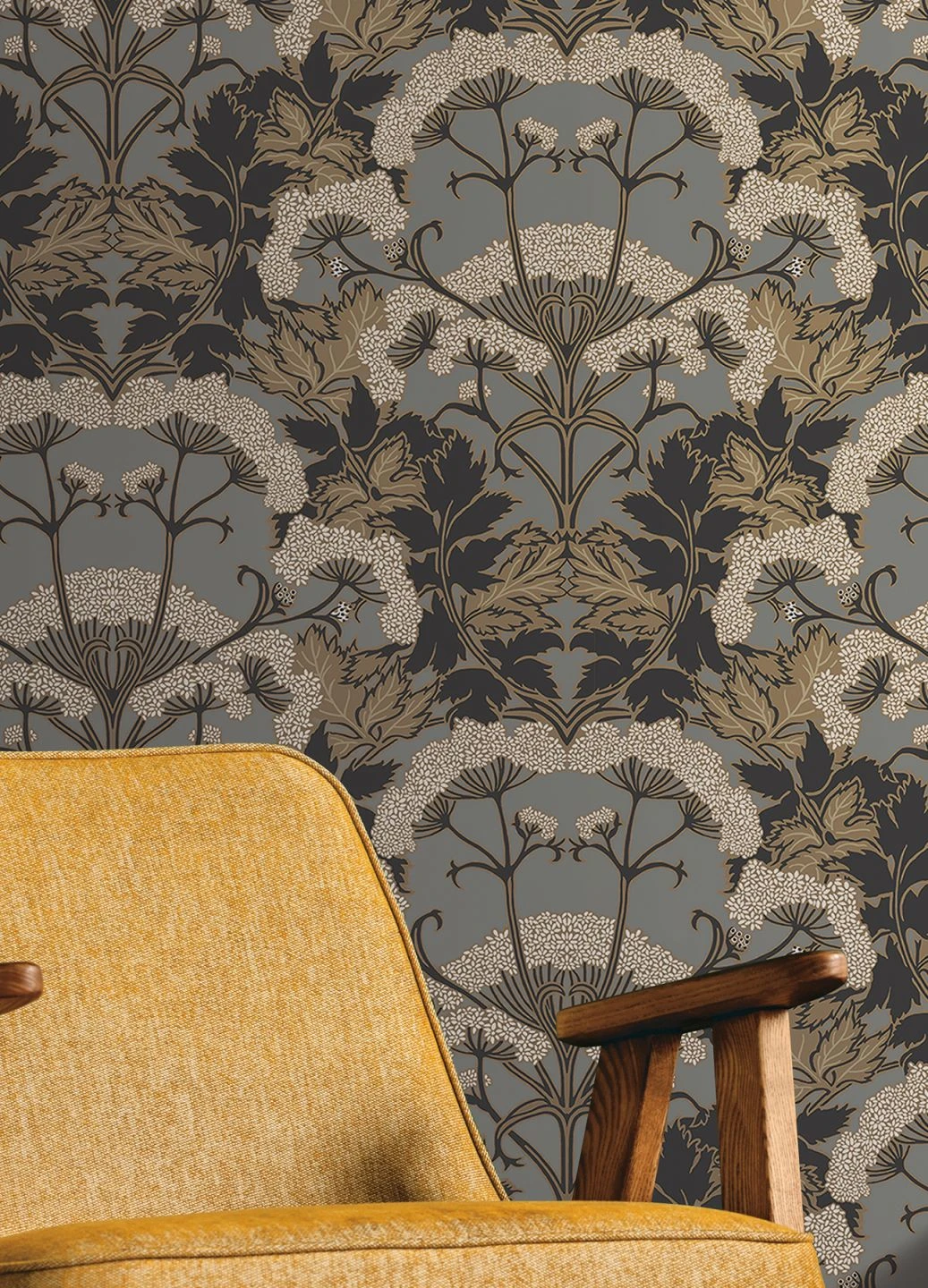 Tapete Zarabia Grau 1 Tapete Zarabia Grau