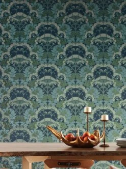 Tapete Zarabia Dunkelblau -Tapetengeschäft Zarabia C 790291 2880x1440