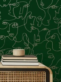 Tapete Zaralin Grün
