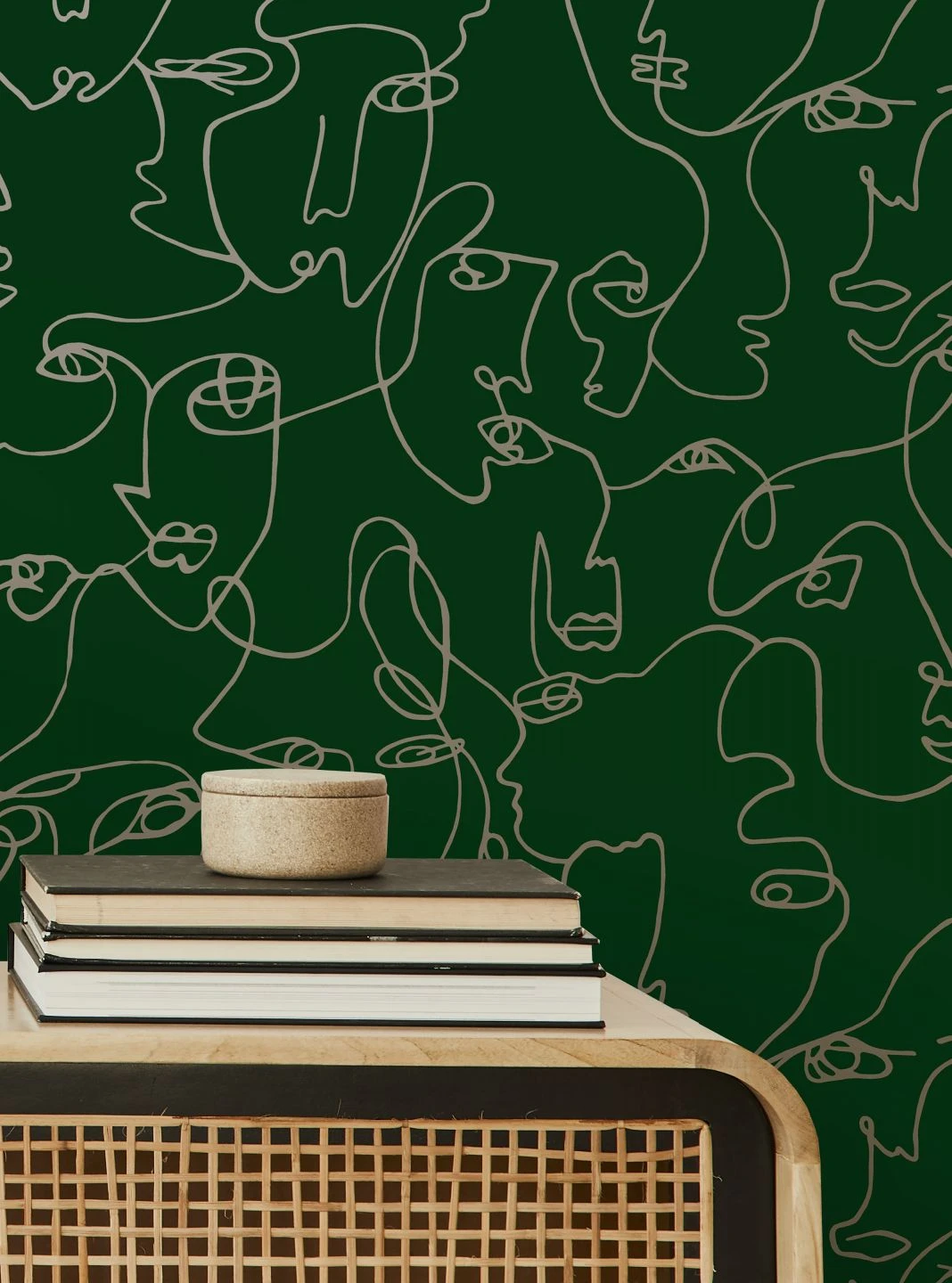 Tapete Zaralin Grün 1 Tapete Zaralin Grün