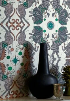 Tapete Caspian Creme Schimmer