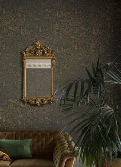 Tapete Zen Garden Basaltgrau -Tapetengeschäft Zen Garden B 452392 2880x1440