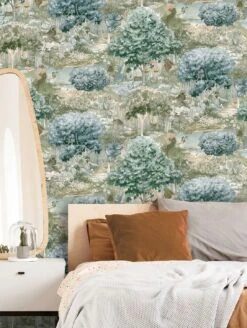 Tapete Zodiac Forest Grün 7 Tapete Zodiac Forest Grün -Tapetengeschäft Zodiac Forest B 104703 2880x1440