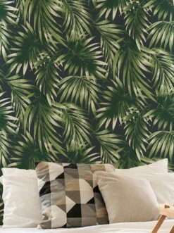 Tapete Zohra Dunkelgrün -Tapetengeschäft Zohra B 431152 2880x1440