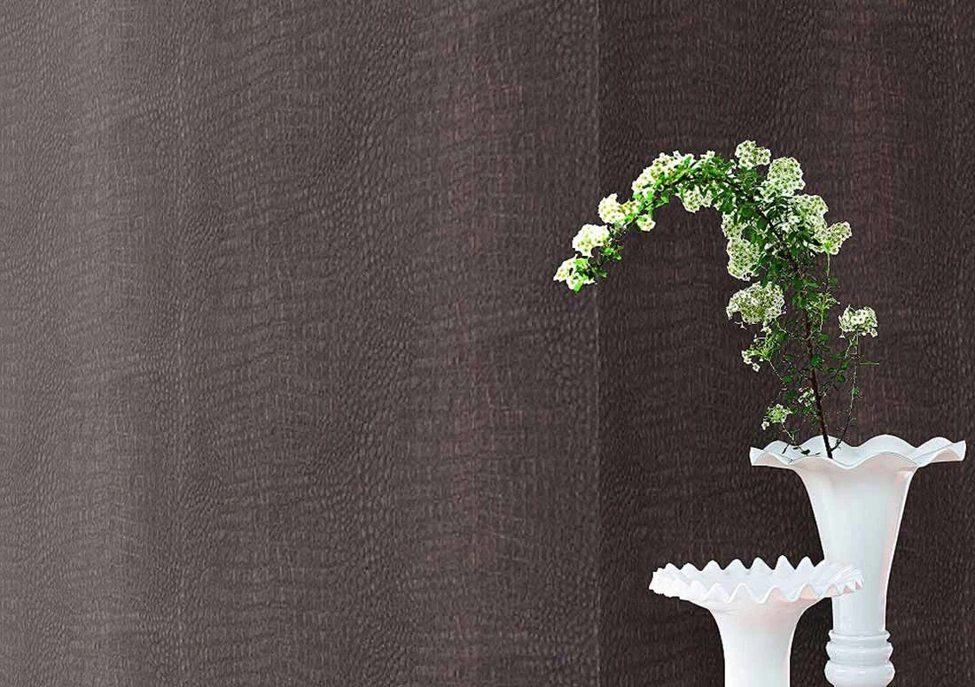 Tapete Alligator Schwarzbraun 2 Tapete Alligator Schwarzbraun – Bild 2