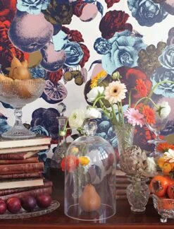 Tapete Boudoir Pastelltürkis -Tapetengeschäft boudoir 341101 c 2880x1440