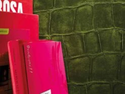 Tapete Croco 05 Dunkelgrün -Tapetengeschäft croco05 345105 b 2880x1440