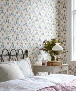 Tapete Enki Pastellviolett -Tapetengeschäft enki 106251 b 2880x1440