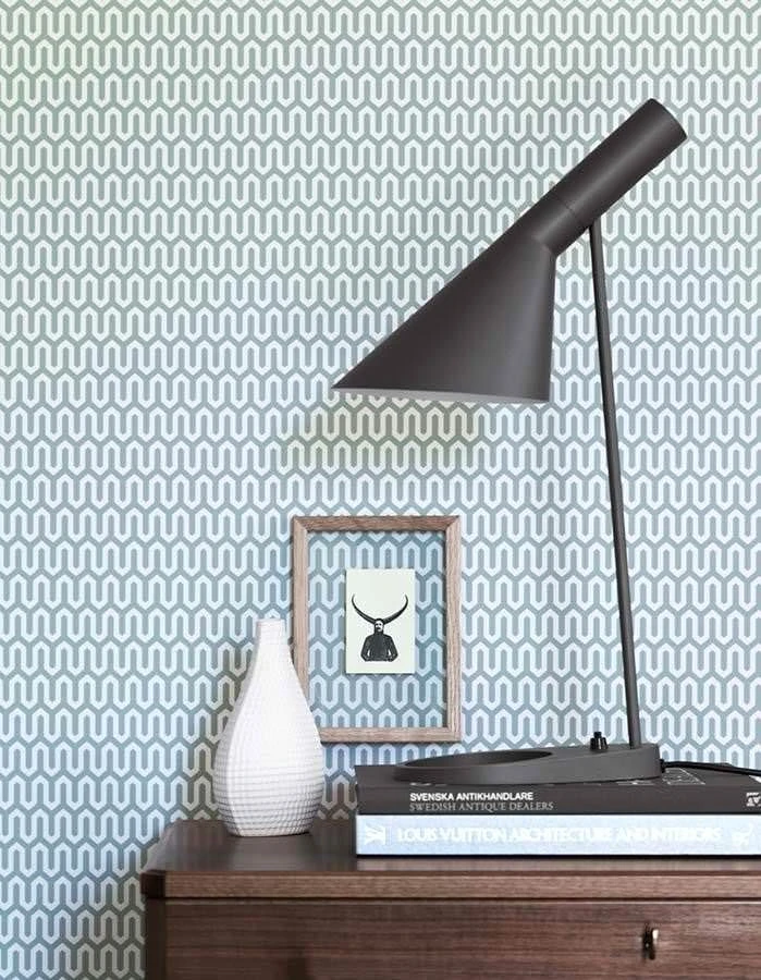 Tapete Hermod Mintgrau 1 Tapete Hermod Mintgrau