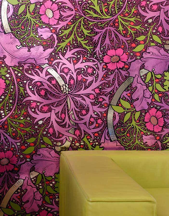 Tapete Kabloom Hellviolett 1 Tapete Kabloom Hellviolett