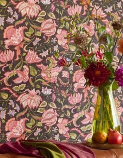 Tapete Gelava Schwarzgrau