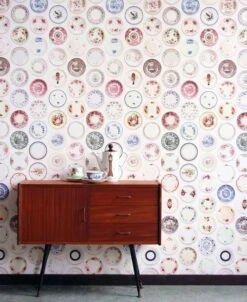 Tapete Porcellain 01 Bunt -Tapetengeschäft porcellain 01 310121 a 2880x1440