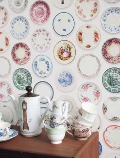 Tapete Porcellain 01 Bunt