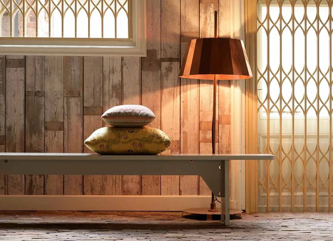 Tapete Scrapwood 02 Hellbraungrau 4 Tapete Scrapwood 02 Hellbraungrau – Bild 4