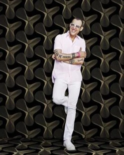 Tapete Verve Gold 9 Tapete Verve Gold -Tapetengeschäft verve 863031 c 2880x1440